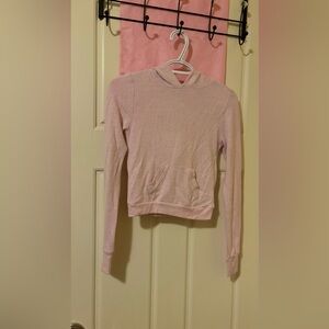 Cropped Pink hoodie
